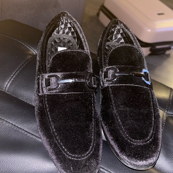 Steve Madden velvet upper men’s loafers Sz 8 - Picture 8 of 15